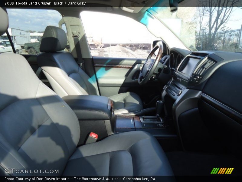 Black / Dark Gray 2009 Toyota Land Cruiser