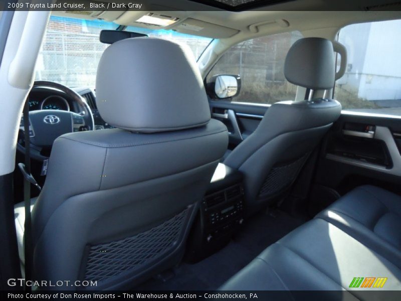 Black / Dark Gray 2009 Toyota Land Cruiser