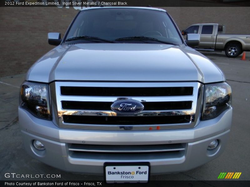 Ingot Silver Metallic / Charcoal Black 2012 Ford Expedition Limited