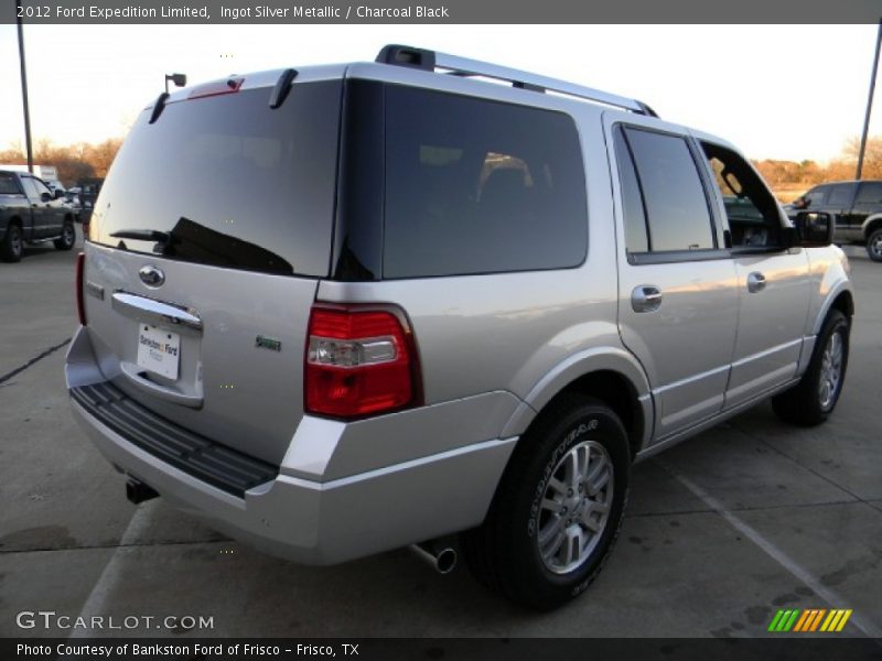 Ingot Silver Metallic / Charcoal Black 2012 Ford Expedition Limited