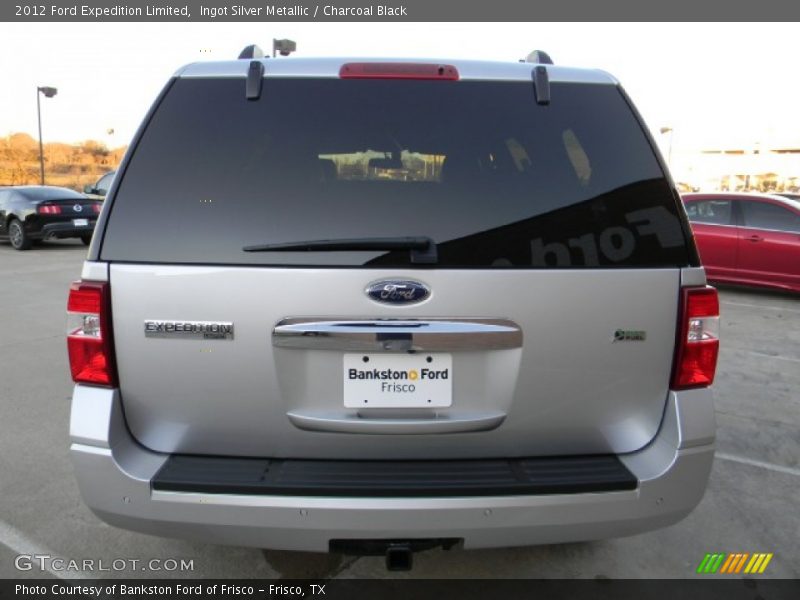 Ingot Silver Metallic / Charcoal Black 2012 Ford Expedition Limited
