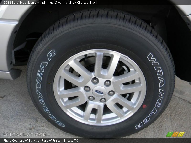 Ingot Silver Metallic / Charcoal Black 2012 Ford Expedition Limited