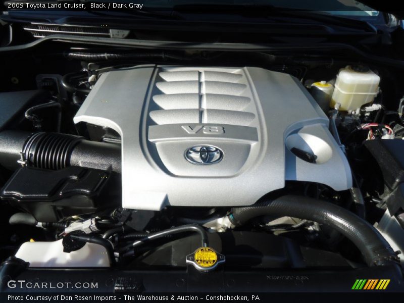 Black / Dark Gray 2009 Toyota Land Cruiser