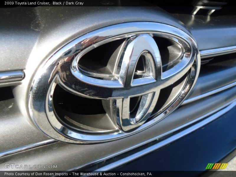 Black / Dark Gray 2009 Toyota Land Cruiser