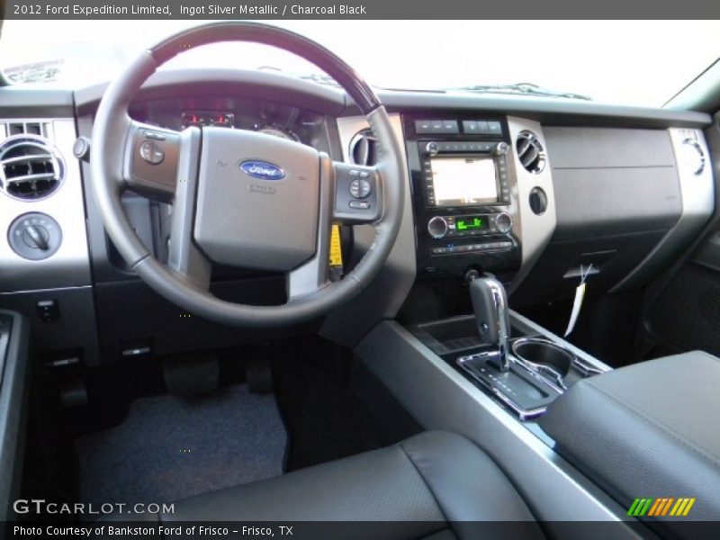 Ingot Silver Metallic / Charcoal Black 2012 Ford Expedition Limited