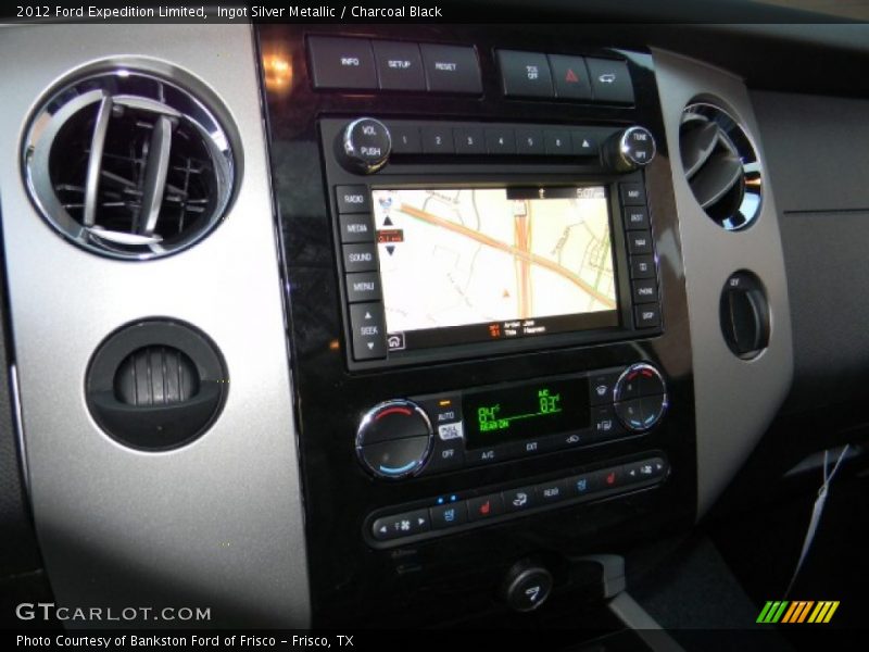 Ingot Silver Metallic / Charcoal Black 2012 Ford Expedition Limited