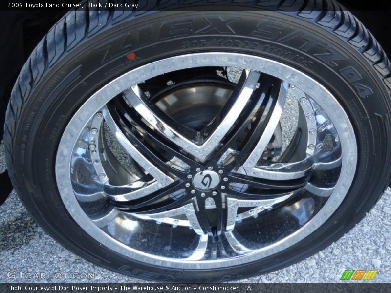 Black / Dark Gray 2009 Toyota Land Cruiser