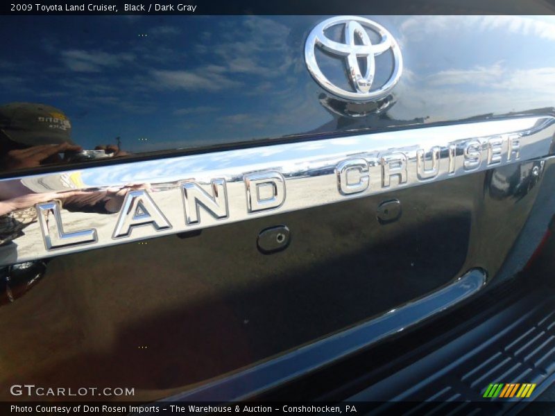 Black / Dark Gray 2009 Toyota Land Cruiser