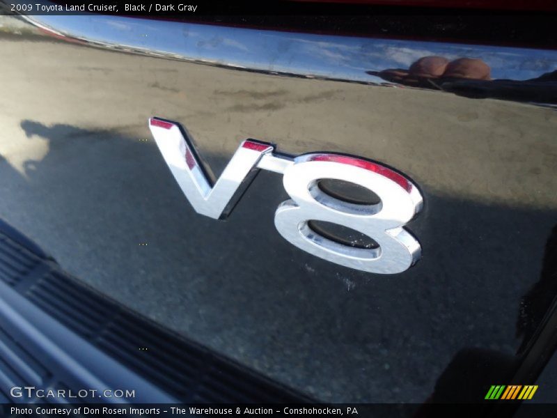 Black / Dark Gray 2009 Toyota Land Cruiser