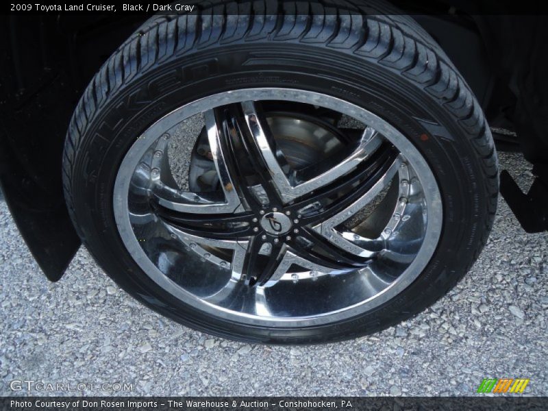 Black / Dark Gray 2009 Toyota Land Cruiser