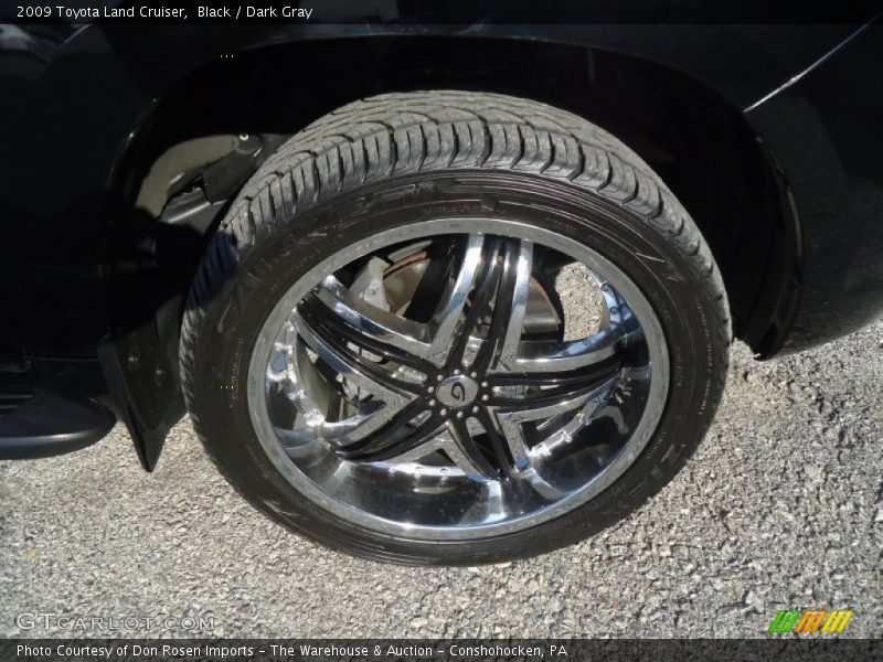 Black / Dark Gray 2009 Toyota Land Cruiser