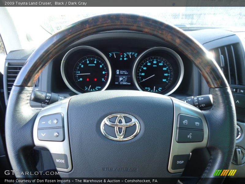 Black / Dark Gray 2009 Toyota Land Cruiser