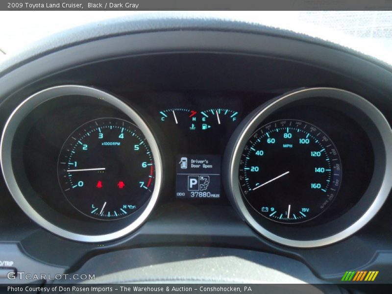 Black / Dark Gray 2009 Toyota Land Cruiser