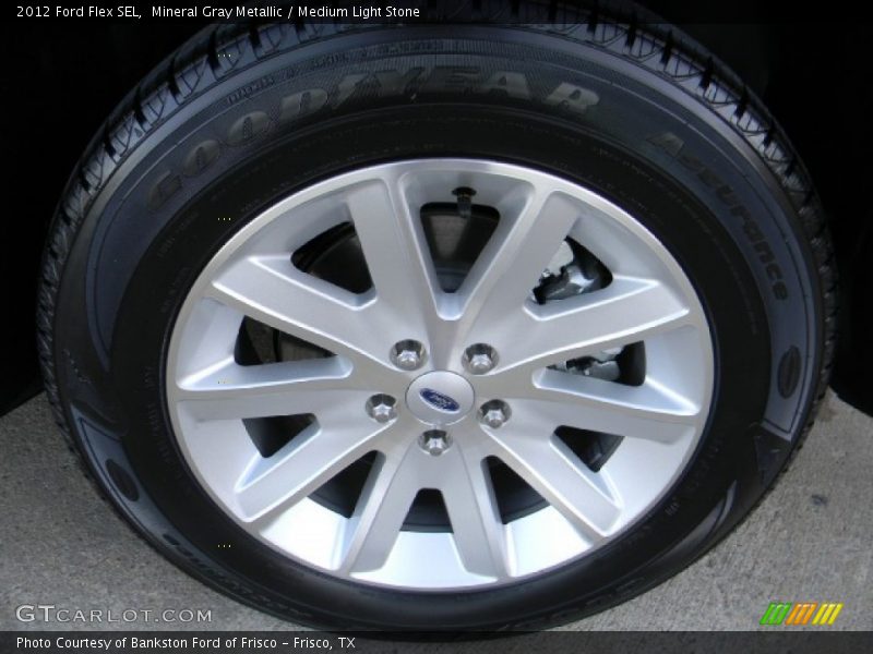 Mineral Gray Metallic / Medium Light Stone 2012 Ford Flex SEL