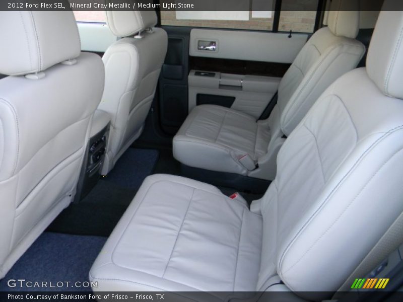 Mineral Gray Metallic / Medium Light Stone 2012 Ford Flex SEL