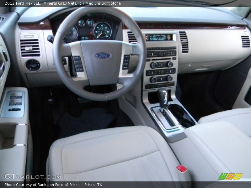 Mineral Gray Metallic / Medium Light Stone 2012 Ford Flex SEL