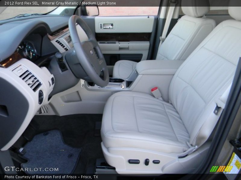 Mineral Gray Metallic / Medium Light Stone 2012 Ford Flex SEL