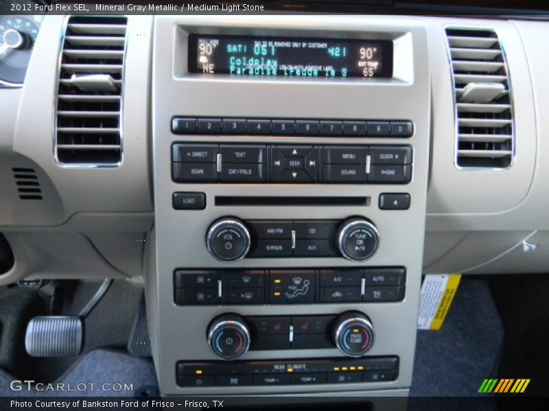 Mineral Gray Metallic / Medium Light Stone 2012 Ford Flex SEL