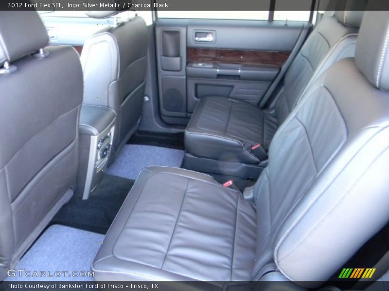 Ingot Silver Metallic / Charcoal Black 2012 Ford Flex SEL