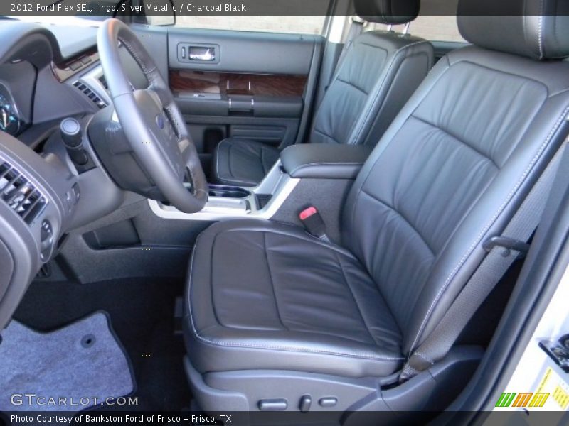 Ingot Silver Metallic / Charcoal Black 2012 Ford Flex SEL