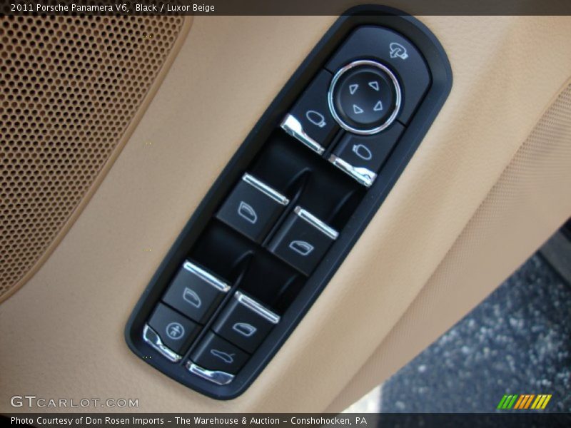 Black / Luxor Beige 2011 Porsche Panamera V6