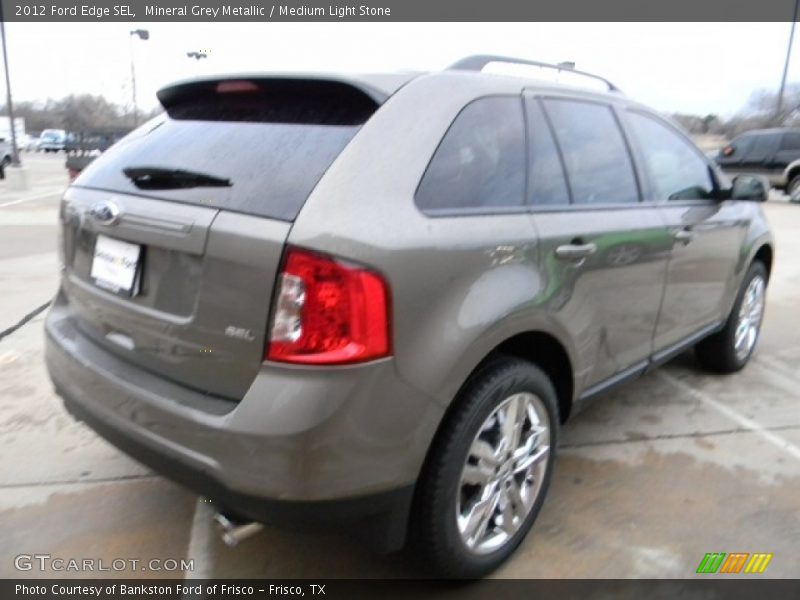 Mineral Grey Metallic / Medium Light Stone 2012 Ford Edge SEL