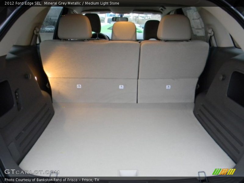Mineral Grey Metallic / Medium Light Stone 2012 Ford Edge SEL