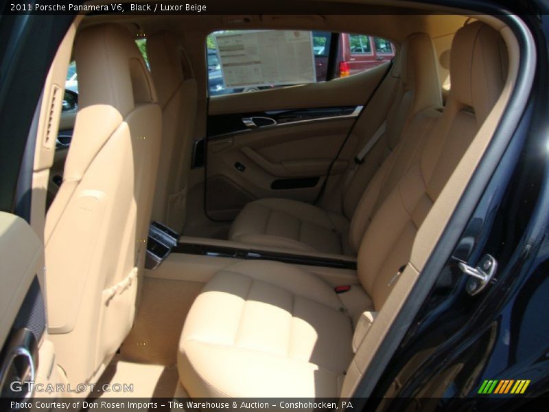Black / Luxor Beige 2011 Porsche Panamera V6