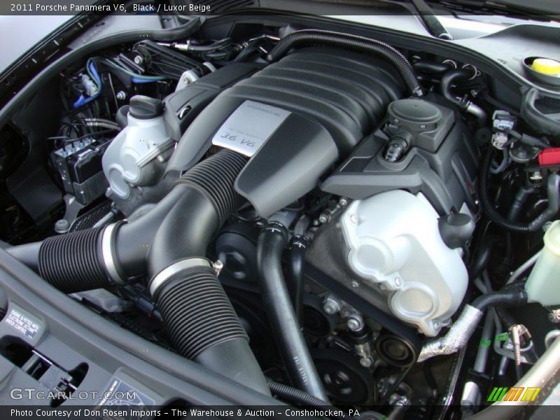  2011 Panamera V6 Engine - 3.6 Liter DFI DOHC 24-Valve VVT V6