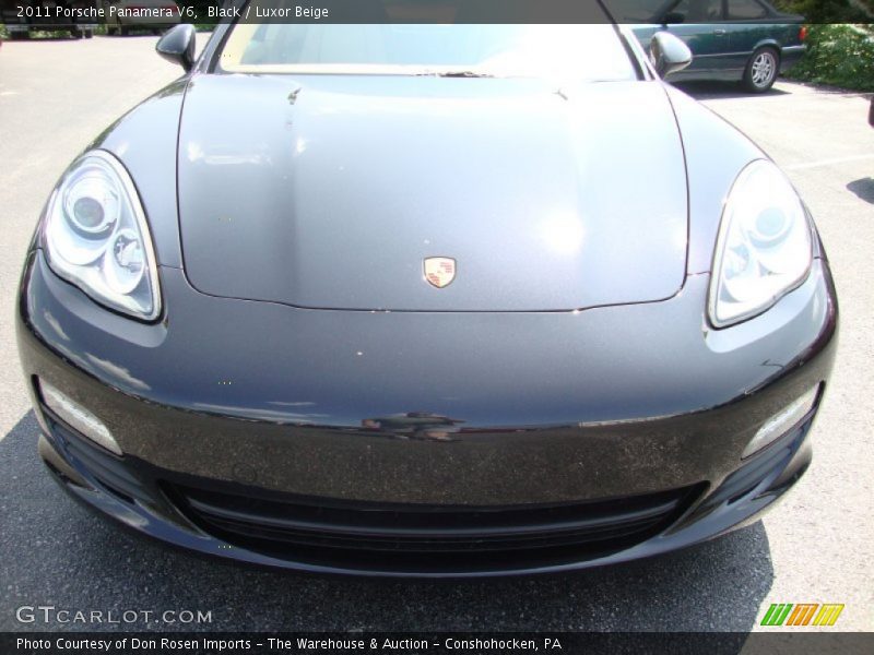 Black / Luxor Beige 2011 Porsche Panamera V6