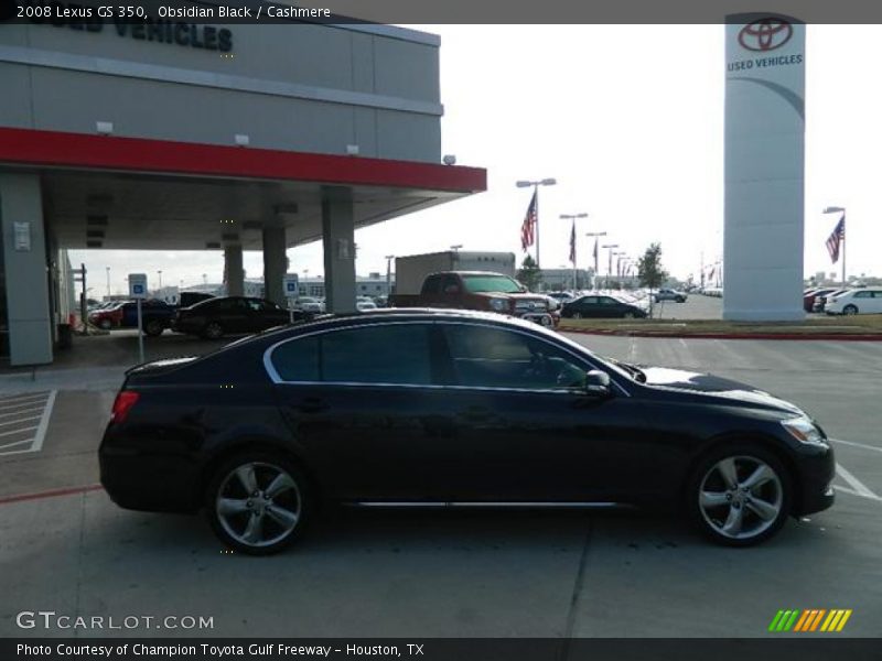Obsidian Black / Cashmere 2008 Lexus GS 350
