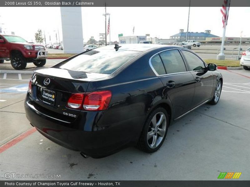 Obsidian Black / Cashmere 2008 Lexus GS 350