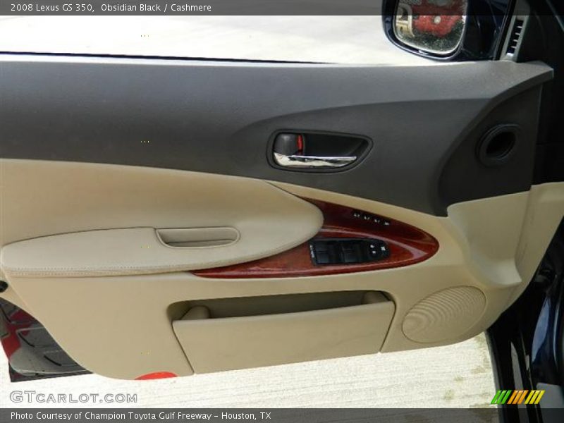 Obsidian Black / Cashmere 2008 Lexus GS 350