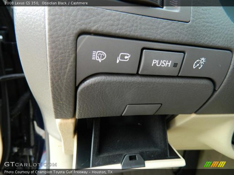 Obsidian Black / Cashmere 2008 Lexus GS 350