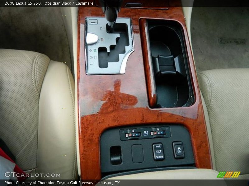 Obsidian Black / Cashmere 2008 Lexus GS 350