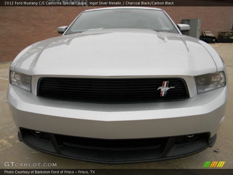 Ingot Silver Metallic / Charcoal Black/Carbon Black 2012 Ford Mustang C/S California Special Coupe