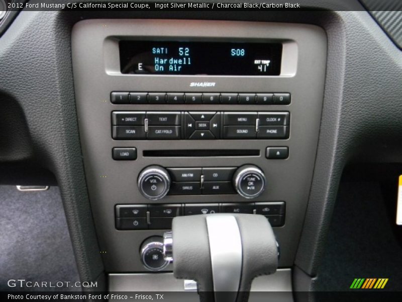 Ingot Silver Metallic / Charcoal Black/Carbon Black 2012 Ford Mustang C/S California Special Coupe