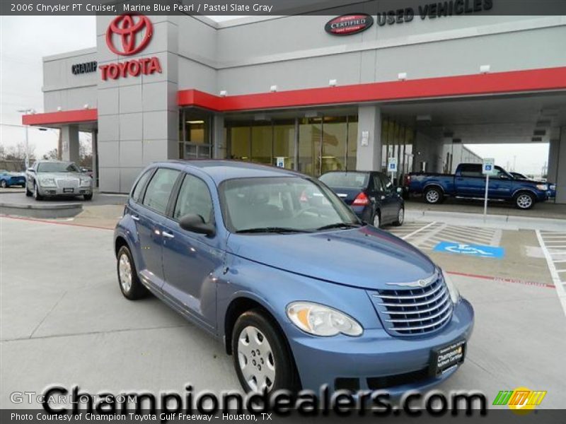 Marine Blue Pearl / Pastel Slate Gray 2006 Chrysler PT Cruiser