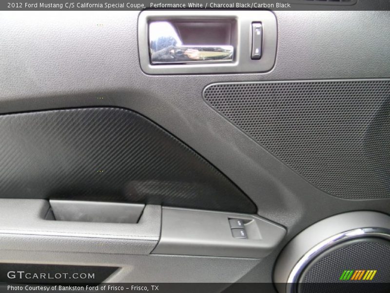 Performance White / Charcoal Black/Carbon Black 2012 Ford Mustang C/S California Special Coupe
