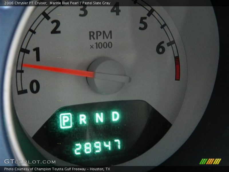 Marine Blue Pearl / Pastel Slate Gray 2006 Chrysler PT Cruiser