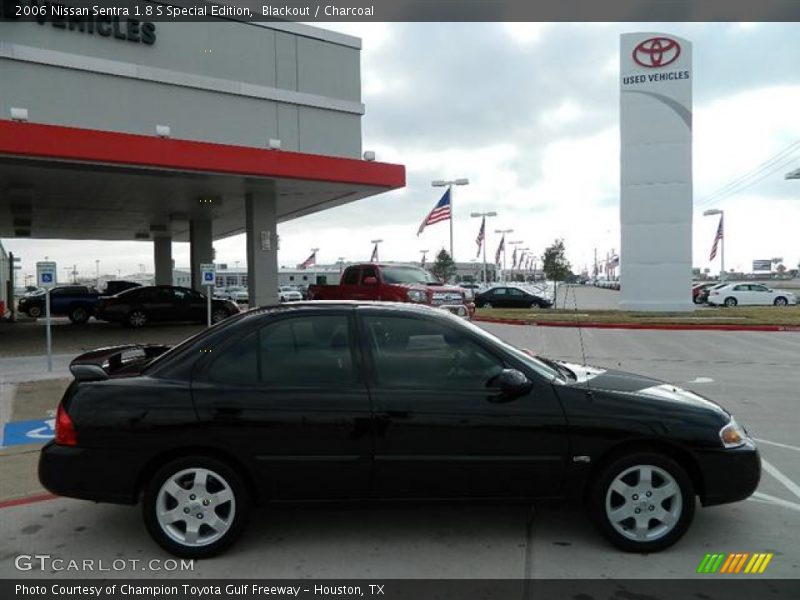 Blackout / Charcoal 2006 Nissan Sentra 1.8 S Special Edition