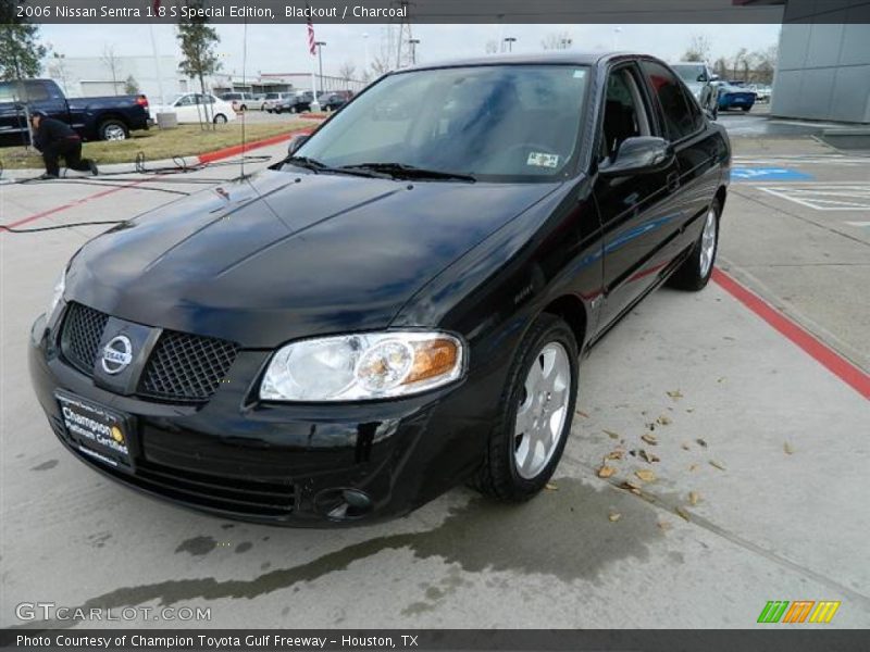 Blackout / Charcoal 2006 Nissan Sentra 1.8 S Special Edition