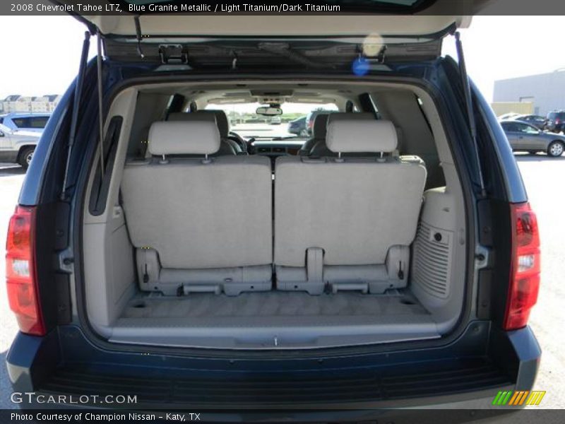 Blue Granite Metallic / Light Titanium/Dark Titanium 2008 Chevrolet Tahoe LTZ