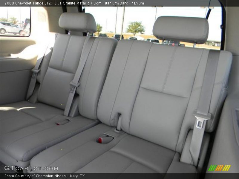 Blue Granite Metallic / Light Titanium/Dark Titanium 2008 Chevrolet Tahoe LTZ