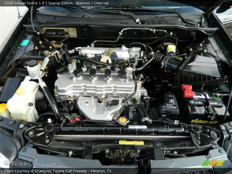 Blackout / Charcoal 2006 Nissan Sentra 1.8 S Special Edition