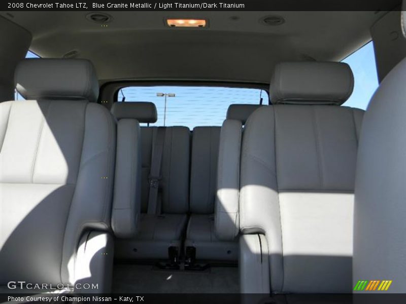 Blue Granite Metallic / Light Titanium/Dark Titanium 2008 Chevrolet Tahoe LTZ