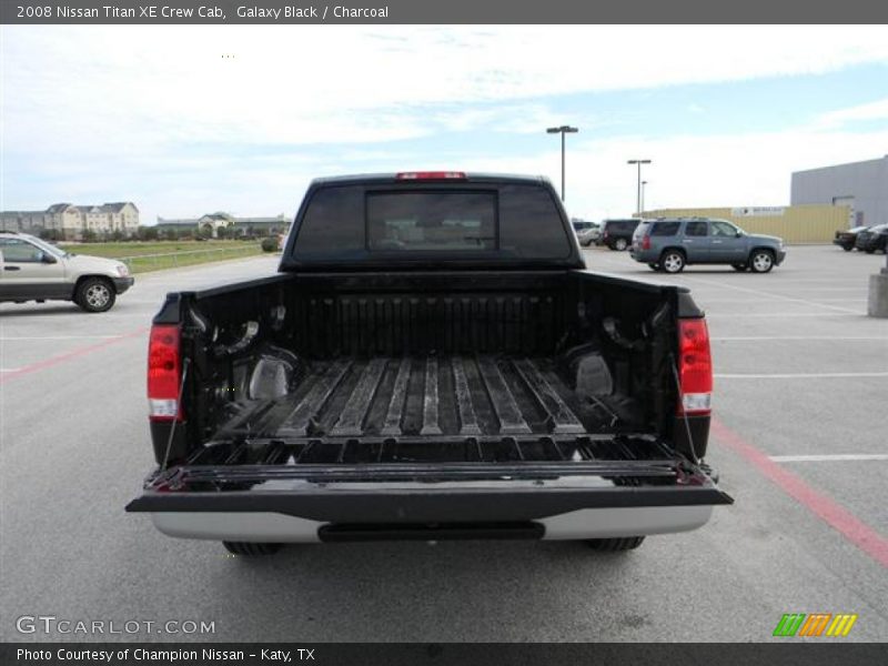 Galaxy Black / Charcoal 2008 Nissan Titan XE Crew Cab
