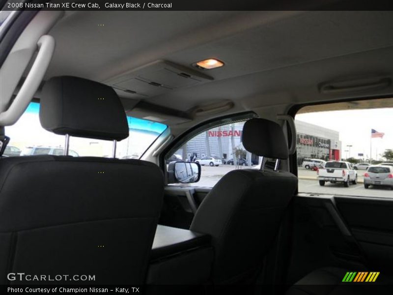 Galaxy Black / Charcoal 2008 Nissan Titan XE Crew Cab