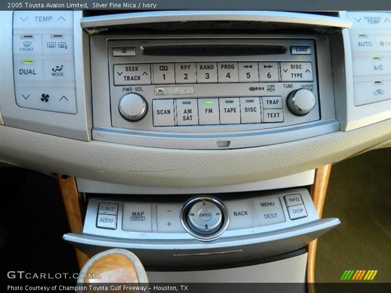 Silver Pine Mica / Ivory 2005 Toyota Avalon Limited