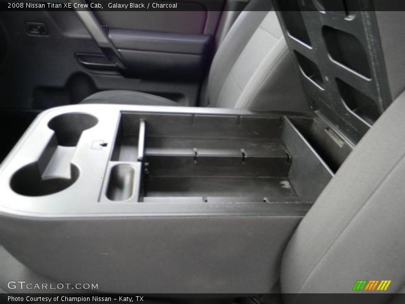 Galaxy Black / Charcoal 2008 Nissan Titan XE Crew Cab